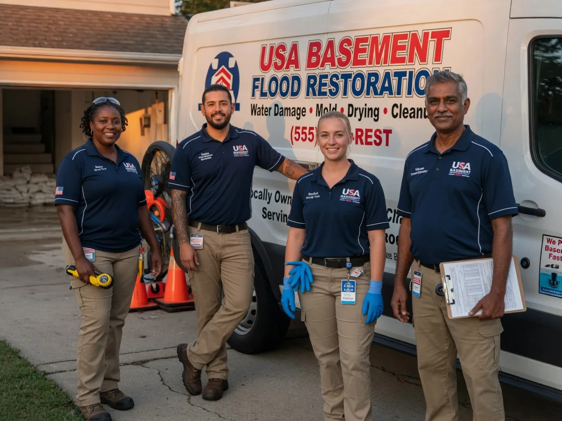 Basement Flood Cleanup company in Leeds, ND